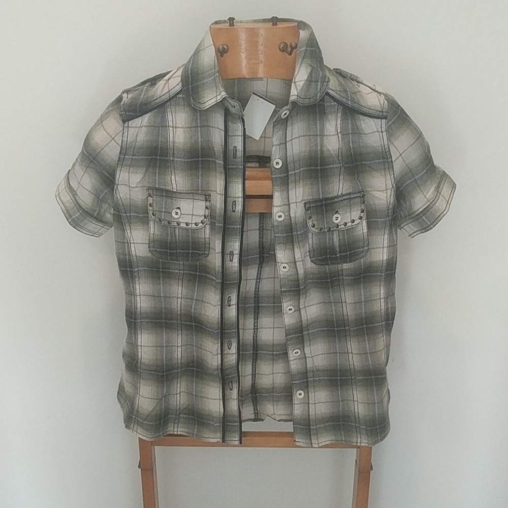 2/$35.00 ANGEL KISS WOMEN JUNIOR SHIRT TOP SZ SMALL
